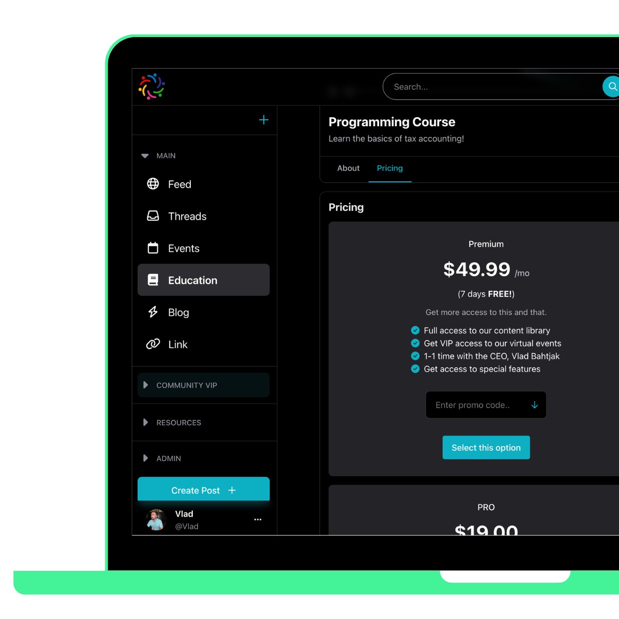 Promote your membership